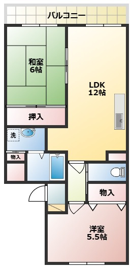 【間取り】 | ル･ヴィラージュ117