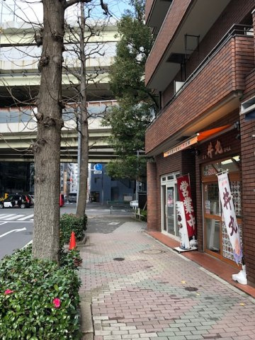 ニューシティハイツ日本橋のエントランス