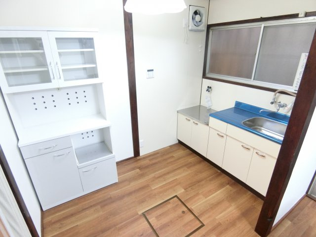 福田貸家のキッチン