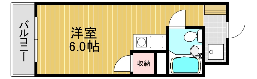 レジデンスサザンの間取り