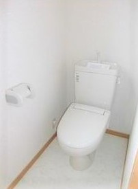 熊本市中央区帯山８丁目のアパートのトイレ