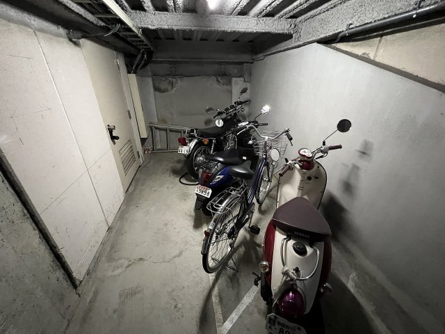 サンハイムⅡのその他共用部分|バイク置場
