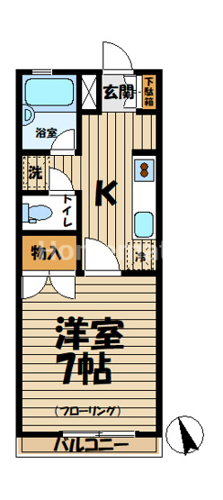 【間取り】 | 弥生ハイツ