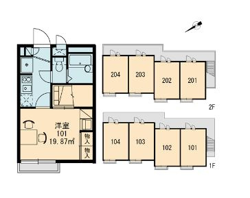 【区画図】 | YOSHIDA