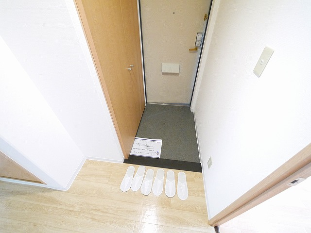 シャルム・サンモルティエの玄関