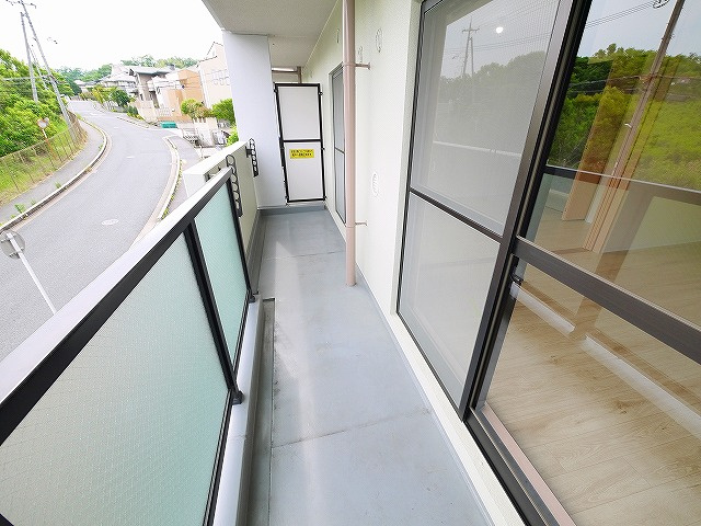 シャルム・サンモルティエのバルコニー