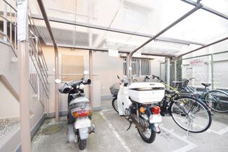 【その他共用部分】 | バイク置場