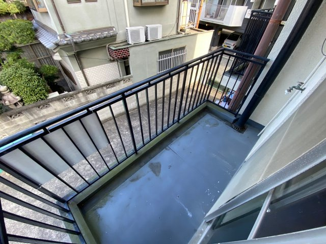 恵マンションのバルコニー