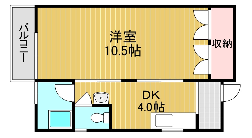 恵マンションの間取り
