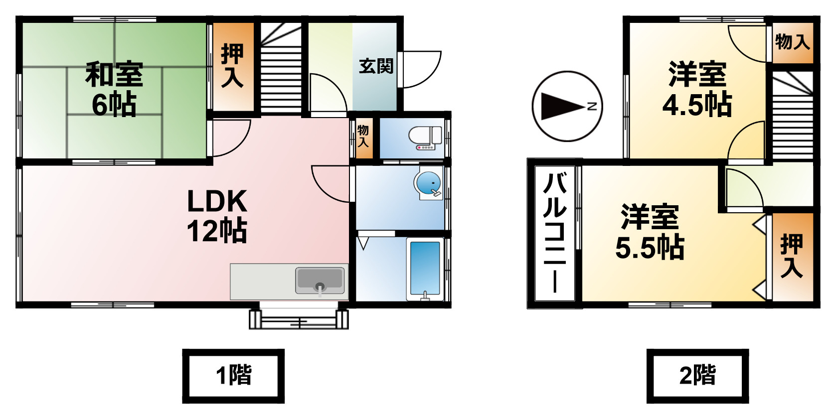NSK東茂原Ⅰの間取り