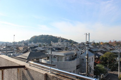 【展望】 | 京都市左京区北白川別当町　売土地 | 既存建物屋上からの眺望