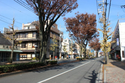 【前面道路含む現地写真】 | 京都市左京区北白川別当町　売土地 | 前面道路(白川通り)