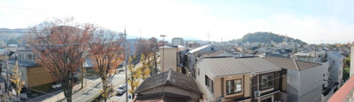 【展望】 | 京都市左京区北白川別当町　売土地 | 物件屋上（4階）からの眺望