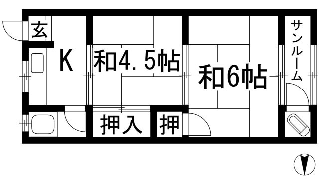 【間取り】 | ゆたか荘