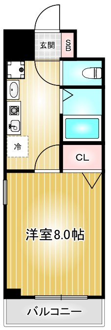 クレアール市川｜名古屋市の賃貸ならMy賃貸の間取り|クレアール市川