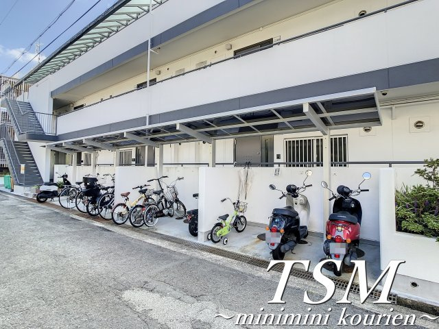 ノーヴァ寝屋川のその他共用部分|敷地内駐輪場