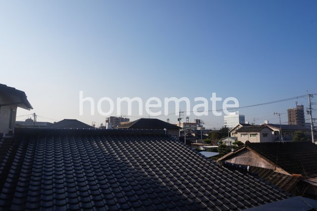 熊本市中央区八王寺町のアパートの展望