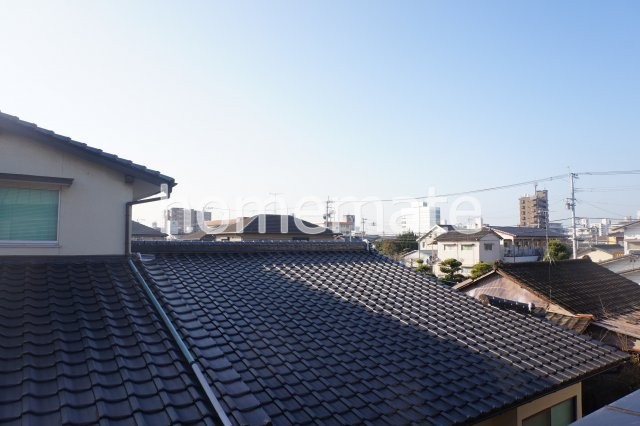 熊本市中央区八王寺町のアパートの展望