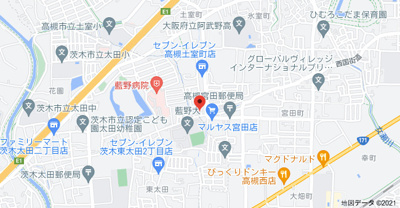 【地図】 | フォンティーヌ高槻Ⅰ