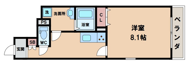 【間取り】 | フィカーサ阿倍野元町