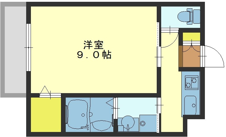 アーブル小阪の間取り