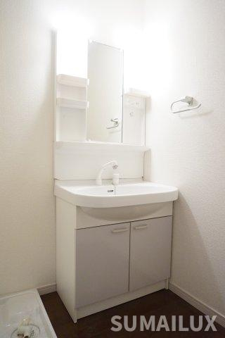 熊本市東区下南部３丁目の賃貸マンションの独立洗面台