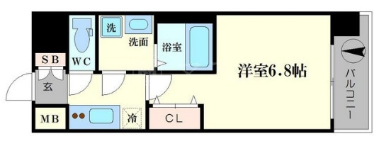 【間取り】 | レジュールアッシュ玉造