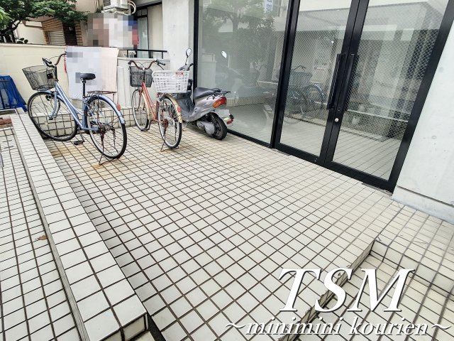 カレリアのその他共用部分|駐輪スペース