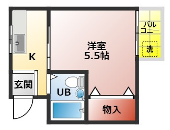 カレリアの間取り|コンパクトな間取り