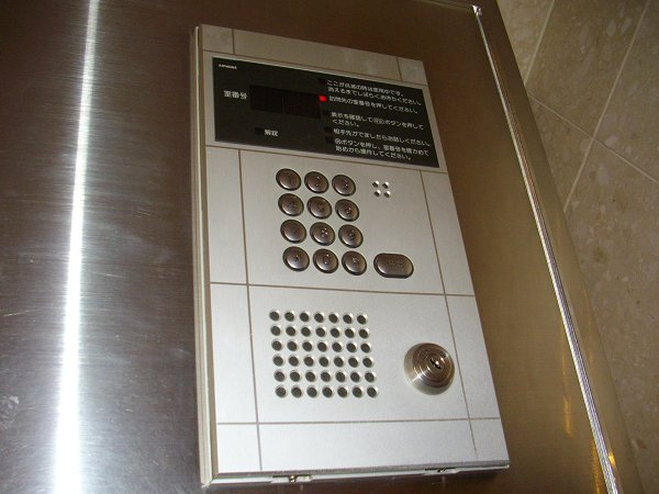 キャメロット北堀江のセキュリティ