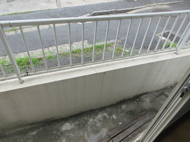 ハイツ日吉のバルコニー