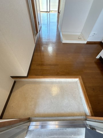 マンション朝倉の玄関