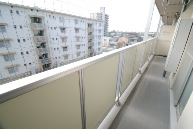コンチェルト東合川Ⅱのバルコニー