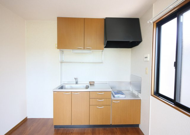 カーサソレイユB棟のキッチン