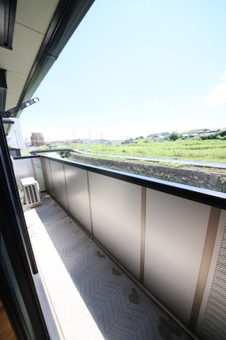 カーサソレイユB棟の展望