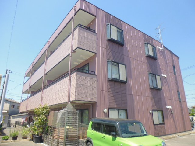 倉敷市笹沖の賃貸マンションの外観