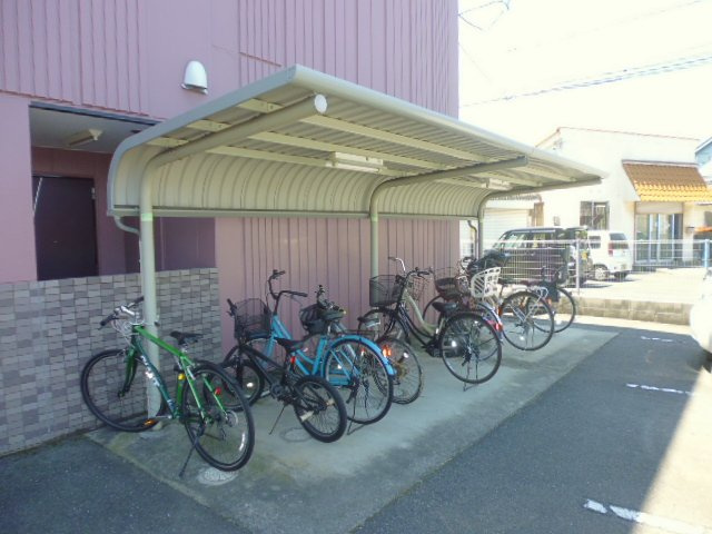 倉敷市笹沖の賃貸マンションのその他共用部分|駐輪場