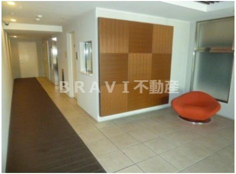 アーバネックス上町台　BRAVI不動産のロビー|【アーバネックス上町台】清潔なロビーです