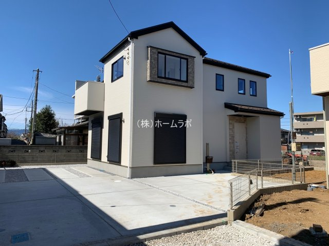 【新築】坂戸市鎌倉町新築分譲住宅 全3棟 1号棟の外観|きれいな外観です！広々！陽当り良好！
