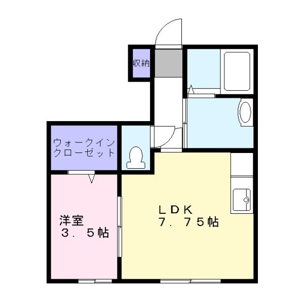 コンフォート新野辺Ｃの間取り