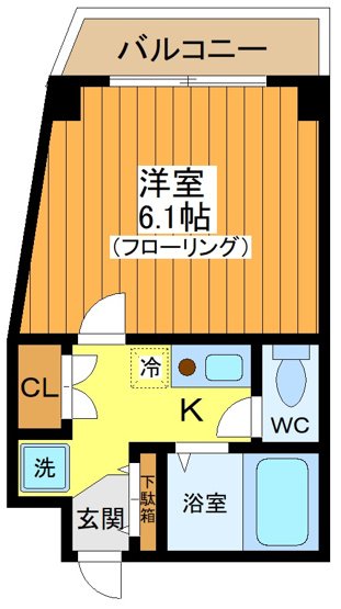 【間取り】 | ロワール三宿