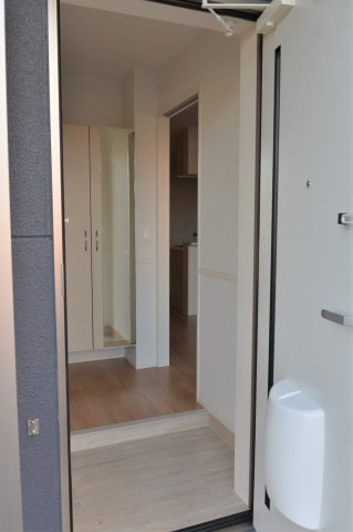 K HOUSEの玄関
