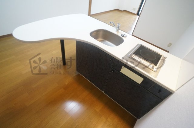 駅前壱番館のキッチン