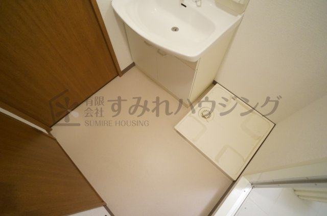 駅前壱番館の洗面所