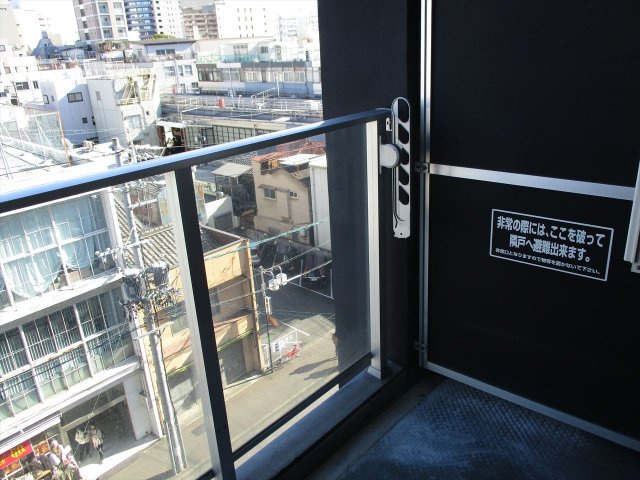 スクエア・アパートメント｜名古屋市の賃貸ならMy賃貸のバルコニー|スクエア・アパートメント