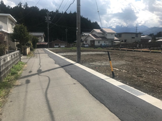 南箕輪村　造成地④の外観