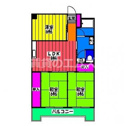 【間取り】 | ヴィアトール城戸の間取り