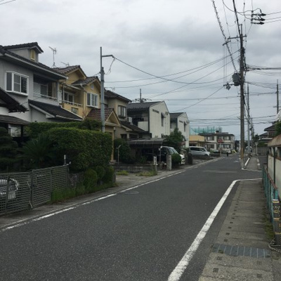 【前面道路含む現地写真】 | 大津市今堅田2丁目6-17　中古戸建