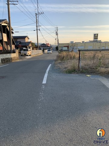 八女市納楚　土地　売地の外観