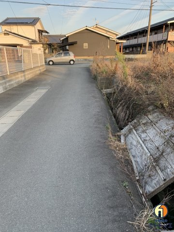八女市納楚　土地　売地の外観